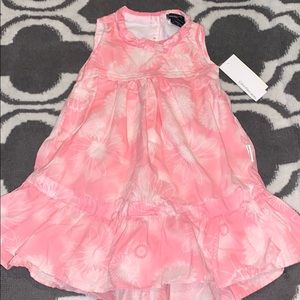 Calvin Klein jeans pink floral dress NWT